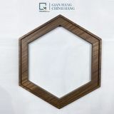 Bộ lục giác trang trí nâu LA|Molago