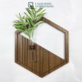 Bộ lục giác trang trí nâu LA|Molago