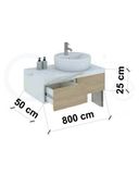 TỦ DƯỚI LAVABO M1WC - 01