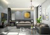 Thiết kế nội thất căn hộ Penthouse - Anh Cường