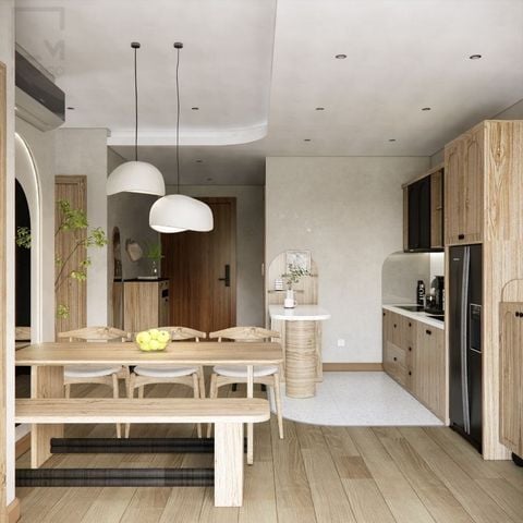 Trọn bộ phòng bếp - Hệ bếp và Bộ bàn ăn Rattan|Molago