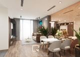 Thiết kế nội thất căn hộ Eco Green - Anh Tuấn