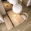 Bàn ăn gỗ nhiều kích thước 1m2-1m8 - Rattan|Molago
