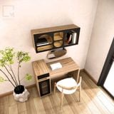 Bộ bàn trang điểm/bàn làm việc 4 Món - Rattan|Molago
