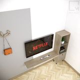 Tủ kệ sách/Tủ kệ trang trí/Tủ kệ vật dụng - K005 Silvan|Molago