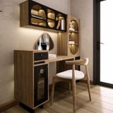 Tủ/kệ sách, tủ vật dụng trang trí - K005 Rattan|Molago