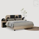 Bộ giường ngủ đơn/đôi 1m2-1m8 - 2/3 món - Rattan|Molago
