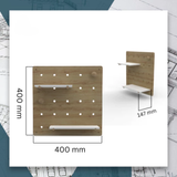 Bảng lỗ treo tường pegboard VN|Molago