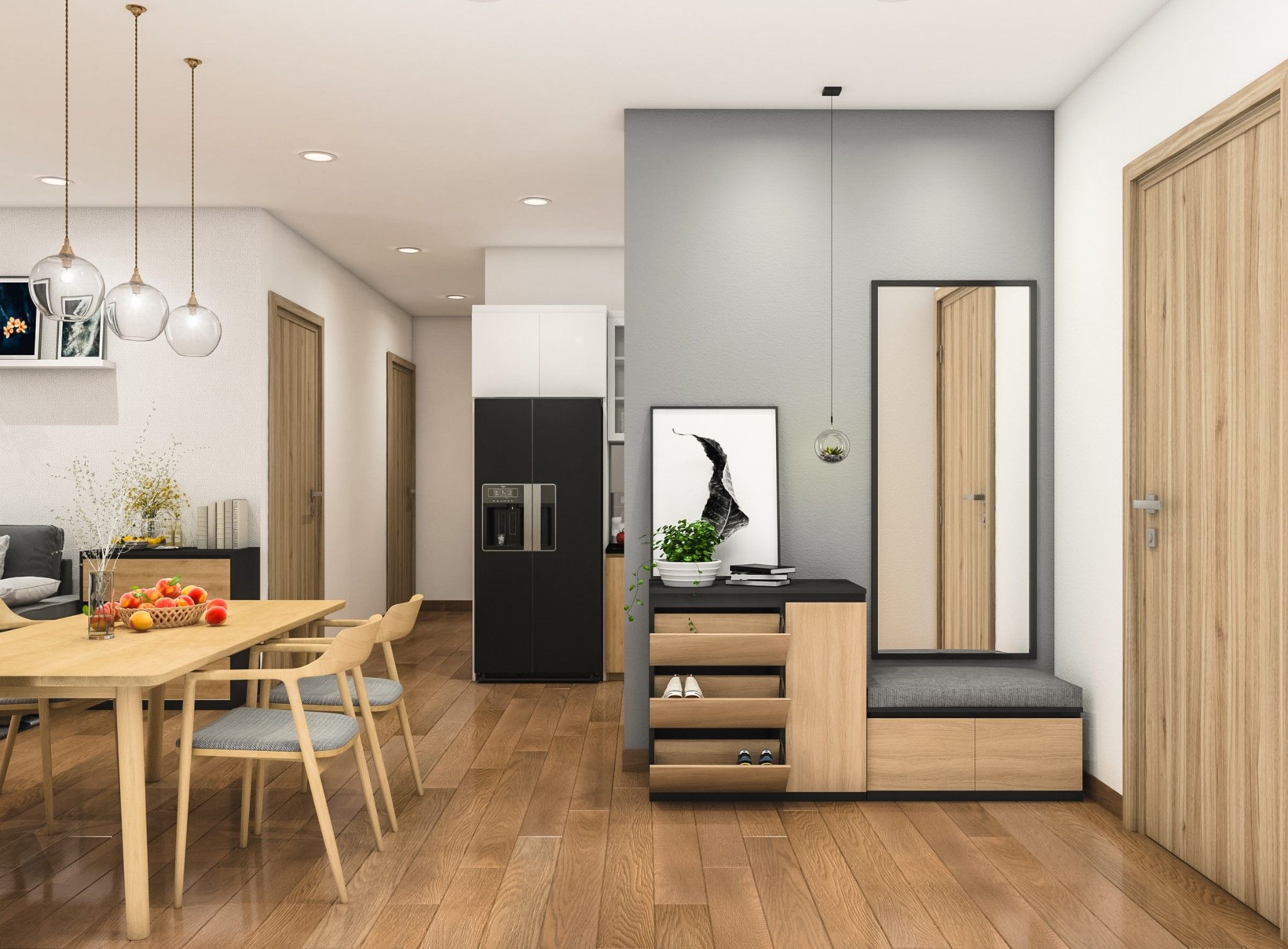  CĂN HỘ MẪU PHONG CÁCH MINIMALISM 01 
