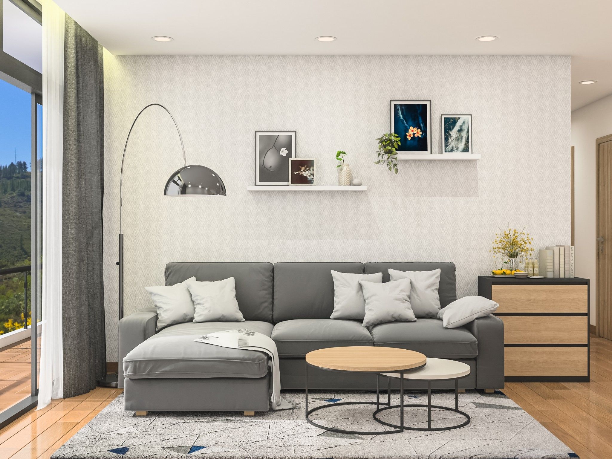  CĂN HỘ MẪU PHONG CÁCH MINIMALISM 01 