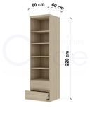 TỦ ÁO ĐỨNG M1BR3 - 03