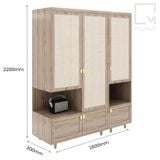 Trọn bộ phòng ngủ đôi Mẫu 1 - 7 Món Sakura|Molago