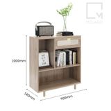Bộ tủ sách và kệ tròn trang trí - 2 Món - Sakura|Molago
