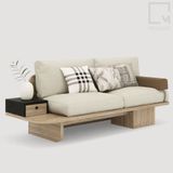 Ghế băng sofa có hộc kéo - C001 Rattan|Molago