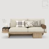 Bộ Sofa phòng khách 2 Món - CB003 Rattan|Molago