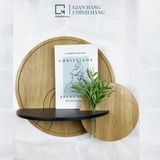 Kệ gỗ treo tường trang trí đa năng TB-V| Molago