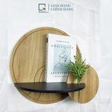 Kệ gỗ treo tường trang trí đa năng TB-V| Molago