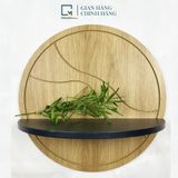 Kệ gỗ treo tường trang trí đa năng TB-V| Molago