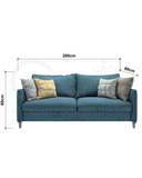 GHẾ SOFA DÀI S1LV - 14