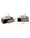 TỦ DƯỚI LAVABO S2WC - 01