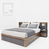 Trọn bộ phòng ngủ đôi - 10 Món Miniwa|Molago