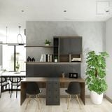 Bộ đợt kệ bàn học/Bộ đợt kệ treo tường - D005 Miniwa|Molago