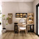 Bộ bàn trang điểm/Bàn làm việc 5 món - CB008 Rattan|Molago