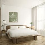 Bộ giường ngủ đôi 1m9-2m1 Sakura|Molago