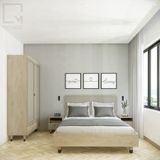 Trọn bộ phòng ngủ đôi 1m6/1m8 - 9 món-Silvan|Molago