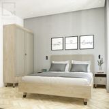 Trọn bộ phòng ngủ đôi 1m6/1m8 - 9 món-Silvan|Molago