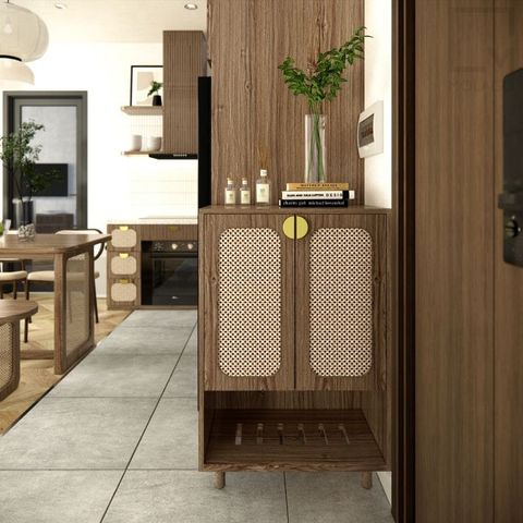 Tủ giày/Tủ đựng đồ trang trí - K001 - Sakura|Molago