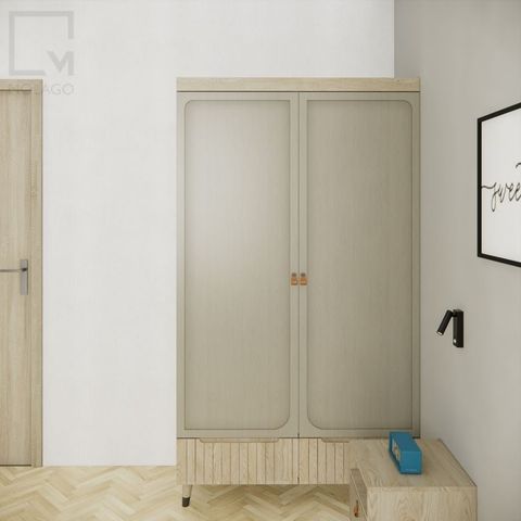 Tủ quần áo/Tủ đựng đồ - K010 Silvan|Molago
