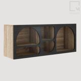 Kệ sách treo, kệ vật dụng trang trí - K006 Rattan|Molago