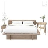 Bộ giường ngủ đôi 1m9-2m1 Sakura|Molago
