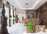 Thiết kế nội thất phòng làm việc - Chị Tú