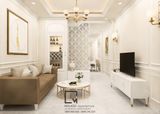 Thiết kế nội thất tân cổ điển nhà anh Hiếu – Q.10