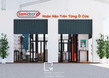 Thiết kế nội thất gian hàng hội chợ Samidoor