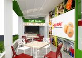 Thiết kế nội thất cửa hàng thực phẩm Ba Huân