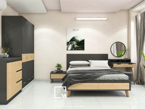Thiết kế nội thất căn hộ nhỏ Apartment - Anh Thọ
