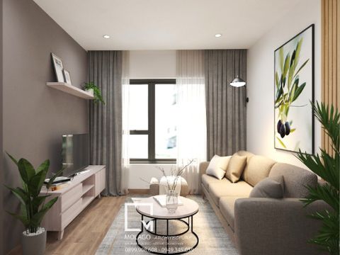 Thiết kế nội thất căn hộ Anh Cát - Vinhomes Quận 9