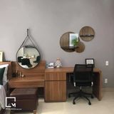 Kệ gỗ dán tường decor hình tròn TB-N|Molago