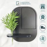 Kệ treo tường trang trí gỗ đa năng VA|Molago