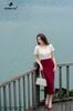 Zuýp ôm đỏ dài CV310