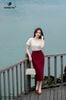 Zuýp ôm đỏ dài CV310