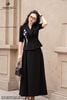 Áo ký giả đen hai cúc SM774