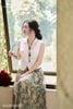 Áo gile trắng cổ đức SM888