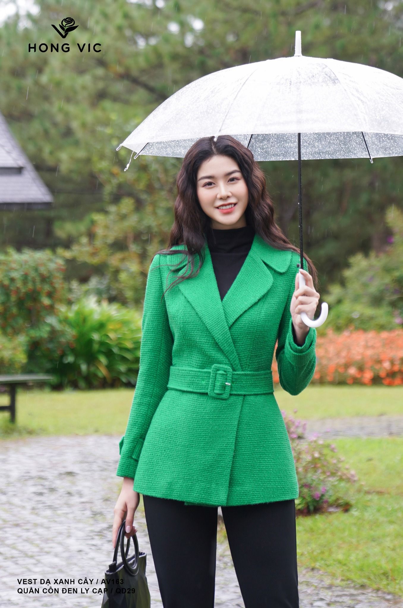 Áo khoác vest dạ nam cổ trụ AKN043  Shop áo khoác nam xuất khẩu