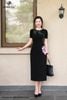 Đầm đen ôm chiêu dương DL944