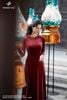 Áo dài nhung nguyệt cát AD44