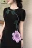 Đầm đen ôm chiêu dương DL944